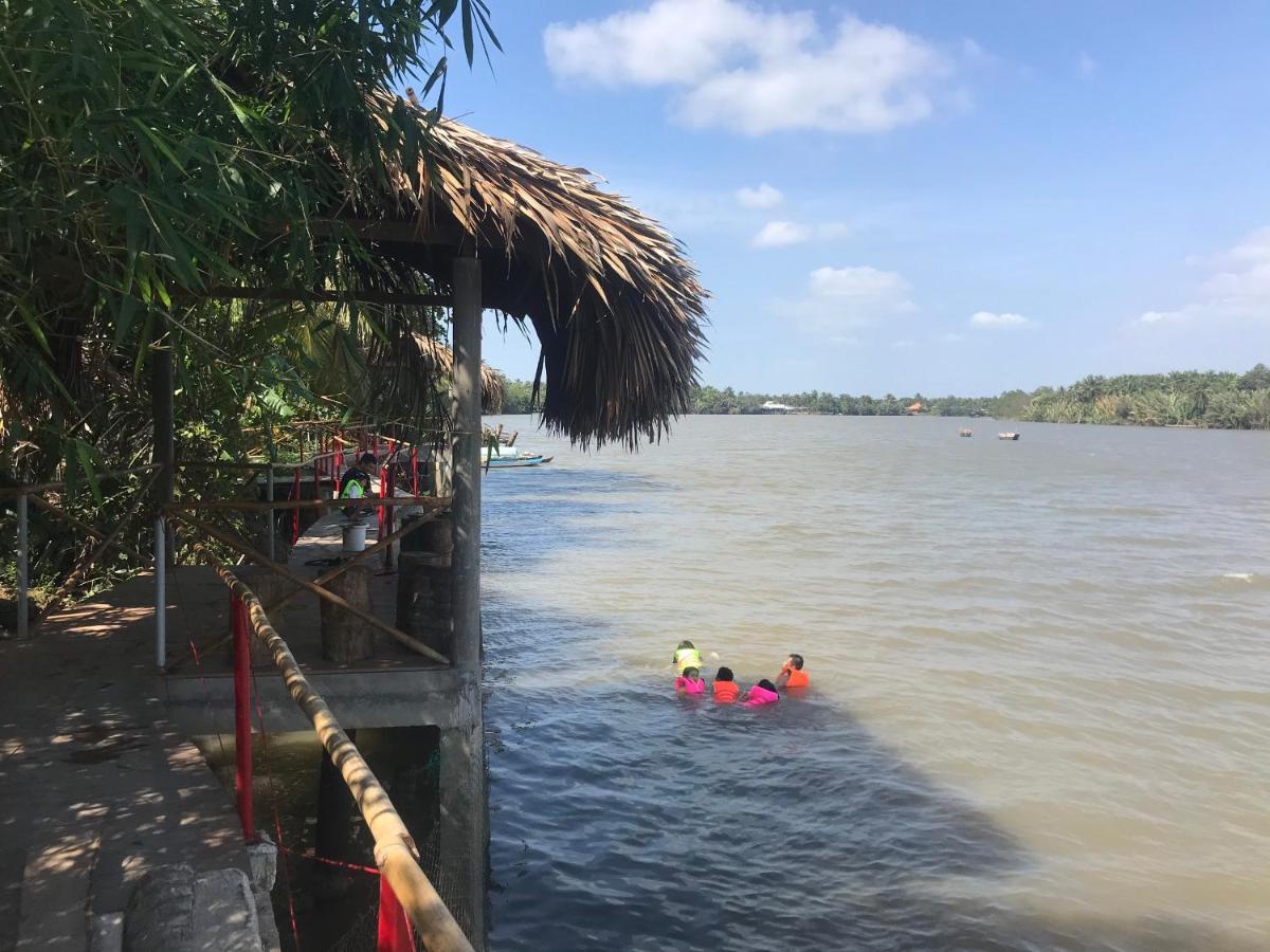 Nông Trại Thảnh Thơi Ben Tre Exterior foto