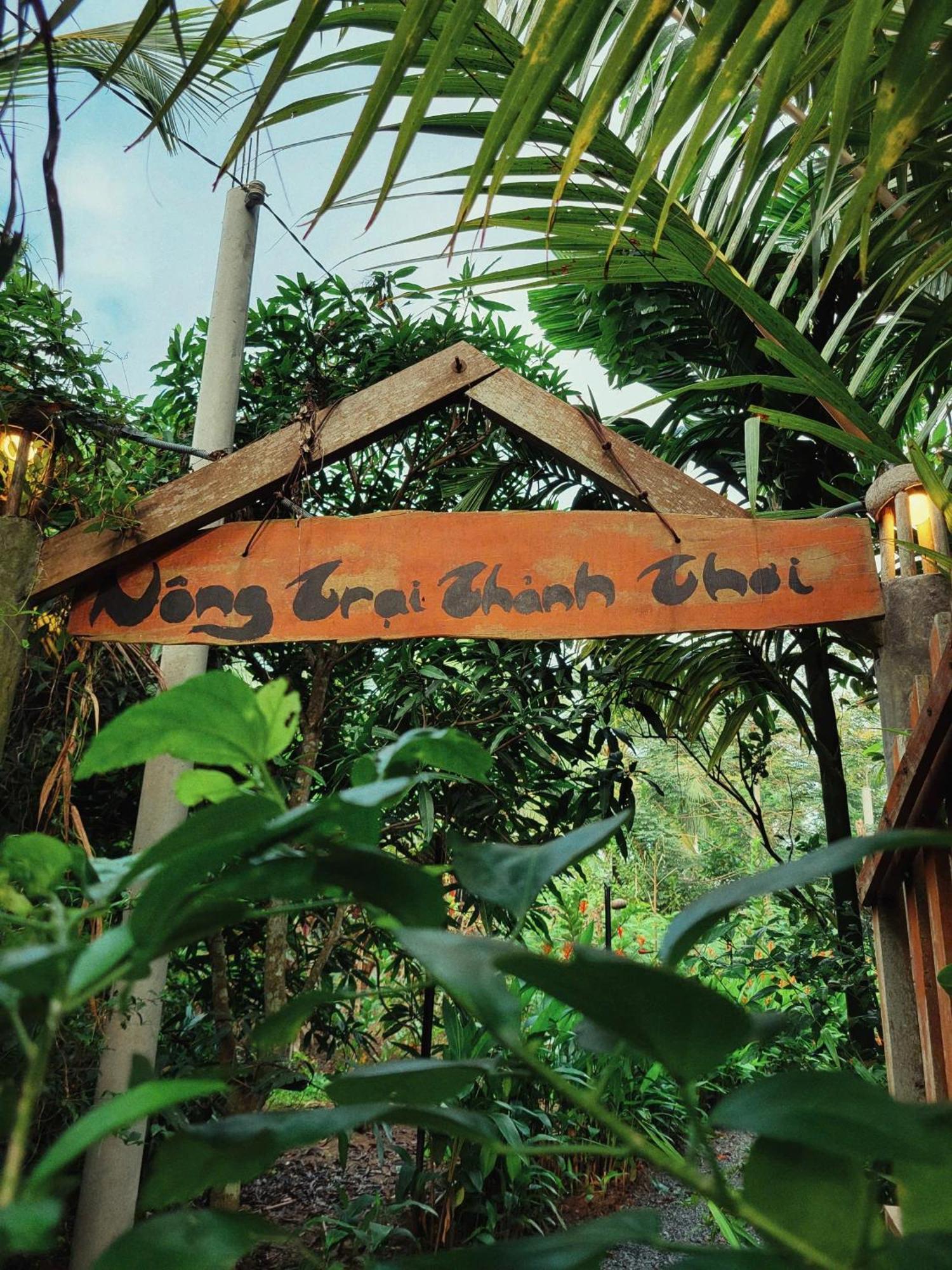 Nông Trại Thảnh Thơi Ben Tre Exterior foto