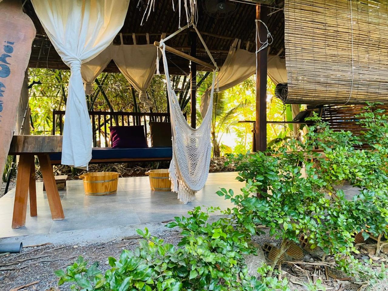 Nông Trại Thảnh Thơi Ben Tre Exterior foto